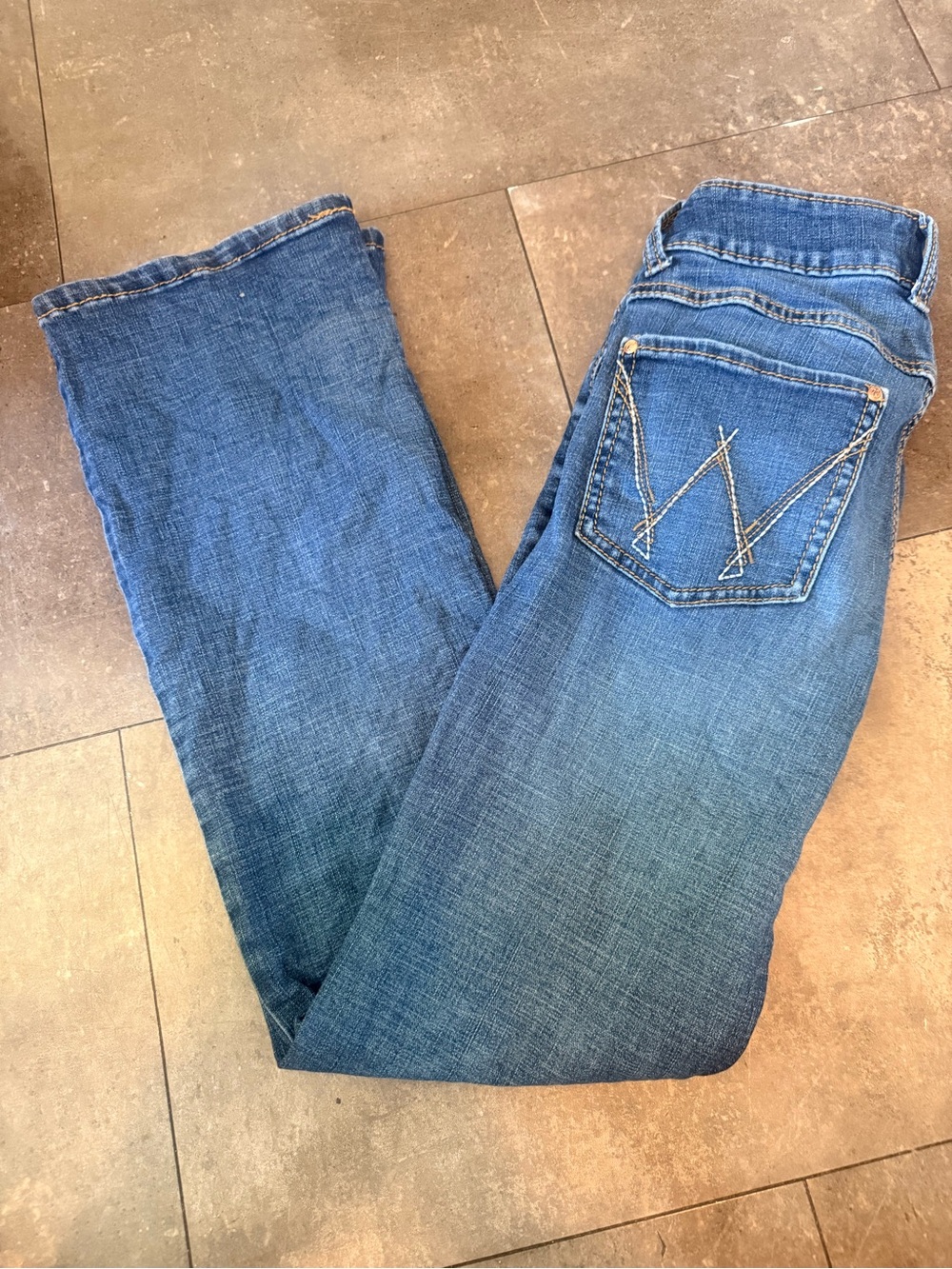 Wrangler Women's Blue Boot Cut Jeans